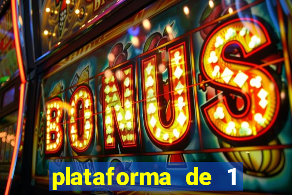 plataforma de 1 real fortune tiger